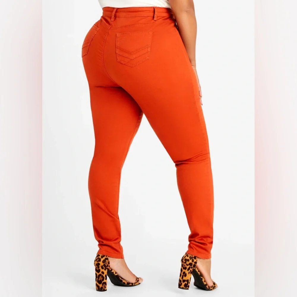 Ashley Stewart | NWT Women’s High Rise Skinny Jeans - Picture 3 of 5